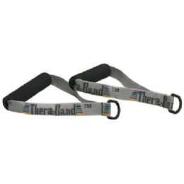 TheraBand Handles for Exercise Bands and Tubing, Pair