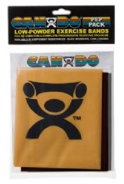 CanDo Low Powder Pep Resistance Bands Sets