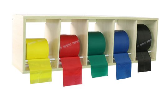 Cando Exercise Band Storage And Dispensing Rack (Plastic)