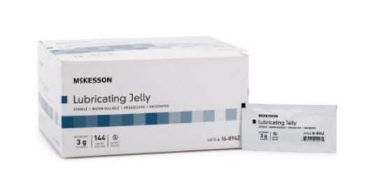 McKesson Sterile Lubricating Jelly, Case of 864