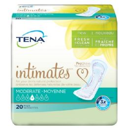 Tena Extra and Extra Plus Serenity Pads, Case of 120