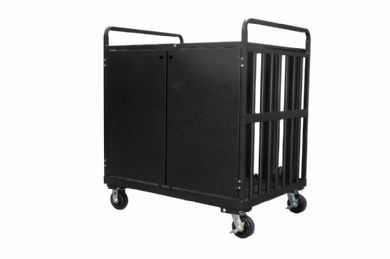 Multi-Cylinder Delivery Cart with Door & Top by Responsive Respiratory