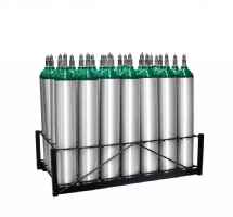 Medical Oxygen Cylinder Warehouse Racks by Responsive Respiratory