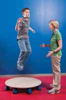 Pediatric Balance Physical Therapy Bounce Disc