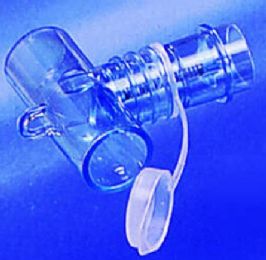 Airlife Valved T Adapter with Cap, Case of 30