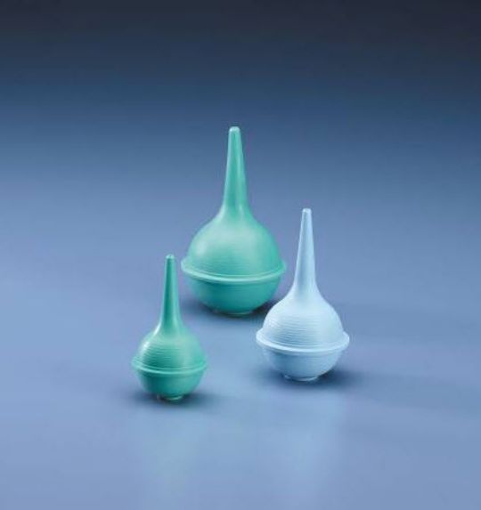 Sterile Plastic Ear Suction Syringe Bulb, Case of 50