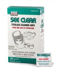 See Clear Eyeglass Cleaning Wipe, Case of 1440