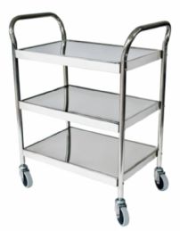 Stainless Steel Utility Rolling Cart