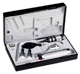 Econom Diagnostic Set with Otoscope and Ophthalmoscope Heads and C-Handle with Vacuum Light