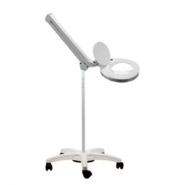 Aven ProVue SuperSlim LED Magnifying Lamp with Rolling Stand