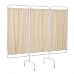 Antimicrobial Three Panel Privacy Screens