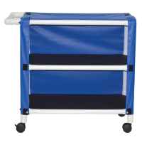Two Shelf Utility Linen Cart