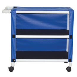 Two Shelf Utility Linen Cart