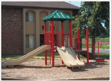 Mallory Wheelchair Accessible Playground Fort with Slides