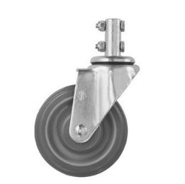 4in. Mega-Casters for R&B Wire Laundry Carts, Hampers and Trucks