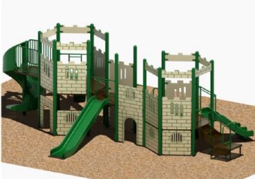 Castle Themed Playground Equipment