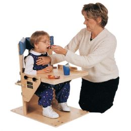 Wooden Corner Chair with Activity Tray