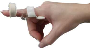 LMB Spring Coil Finger Extension Assist Splint