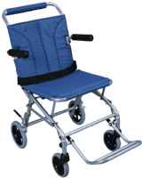 Drive Medical Super Light Folding Transport Chair with Carry Bag