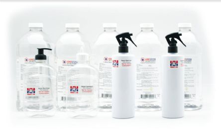 Hand Sanitizer Spray - 75% Alcohol - Palatalized Bulk Quantities - Made in the USA