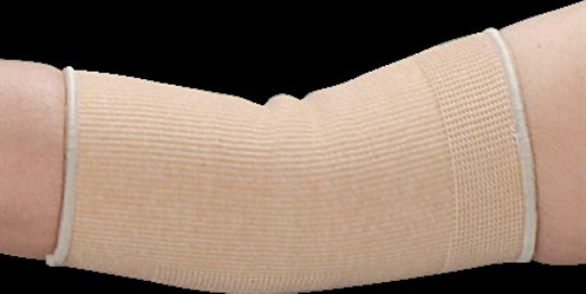 Cotton Elastic Pull-On Elbow Support