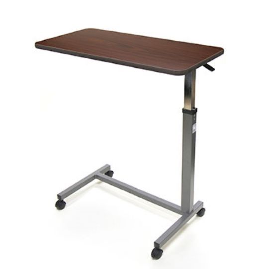 Invacare Overbed Table with Spring-Loaded Handle