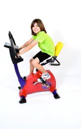 Kids Semi-Recumbent Exercise Bike (Elementary Size) by KidsFit