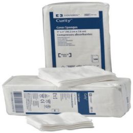 Curity Cover Non Woven Absorbent Sponges