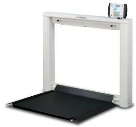 Wall Mounted Fold-up Wheelchair Scale
