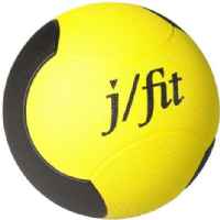 J/Fit Premium Rubberized Weighted Medicine Ball