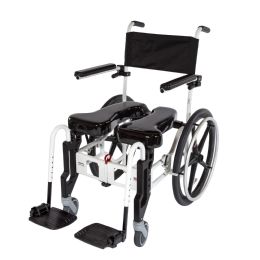 ActiveAid 922 Rehab Folding Shower Commode Chair with Self Propel | Model 922