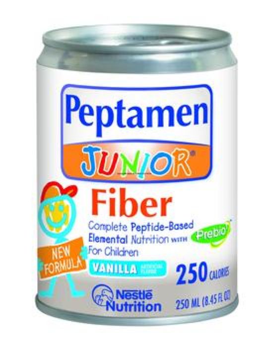 Peptamen Junior Fiber Liquid Diet for Children, Case of 24