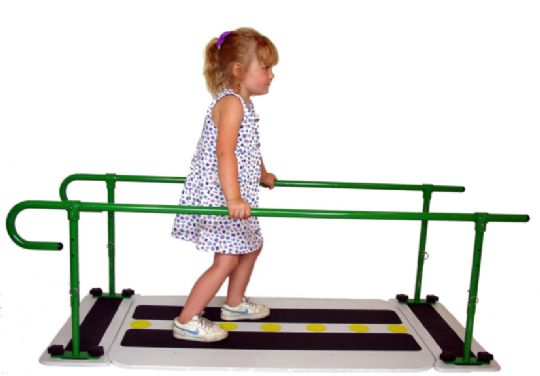 Non-Slip Walk On Base for Parallel Bars or Rise and Shine Standing Aid