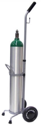 Standard Oxygen Cylinder Carts by Responsive Respiratory