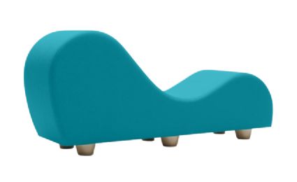 Yoga Chaise Lounge with Maple Wood Feet by Avana Comfort