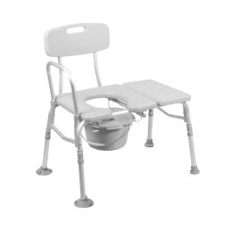 Shower Commode Transfer Bench by Rhythm Healthcare