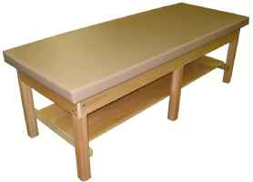 Bailey Bariatric Treatment Table with Plain Shelf