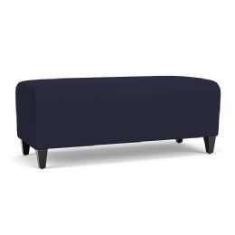 Siena Backless Loveseat Bench for Lobbies and Waiting Rooms by Lesro