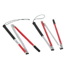 Folding Blind Cane with Wrist Strap from Alex Orthopedic