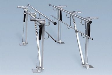 Bailey Single Operator Floor Mounted Height and Width Adjustable Parallel Bars