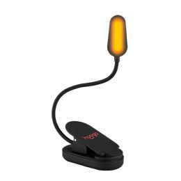Amber Light Clip-On Book Lights