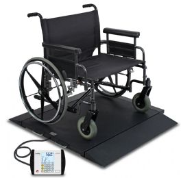 Portable Bariatric Wheelchair Scale - Detecto BRW1000