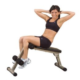 Body Solid Best Fitness Ab Board for Hyperextension and Ab Crunches