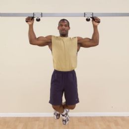 Lat Pull-Up and Chin-Up Station for Body-Solid Cable Crossover