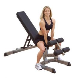 Body-Solid Commercial Flat Incline Decline Bench