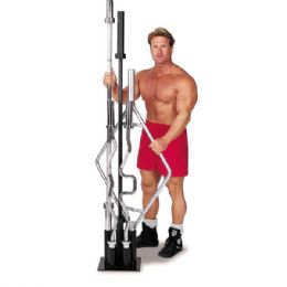 Body Solid Olympic Weight Lifting Bar Storage Holder Rack