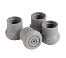 Carex Gray Universal Replacement Tips for Walker or Bath Bench