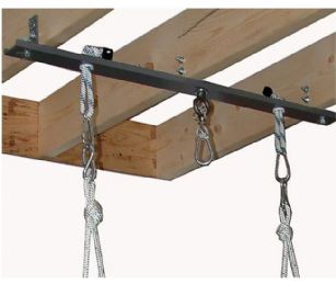 Ceiling Swing Mount Rafter Bars (platform swing not included)