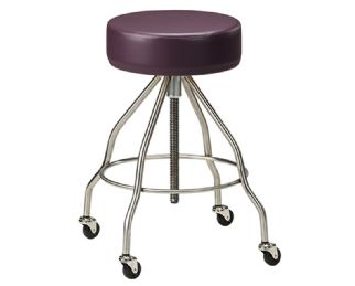 Stainless Steel Exam Stools by Clinton Industries