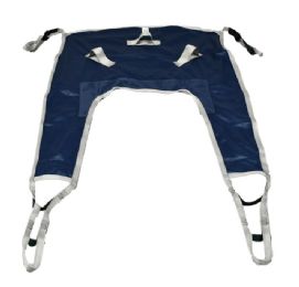 Deluxe Full Body Lift Sling with Padded Legs and Antimicrobial Fabric by EZ Way